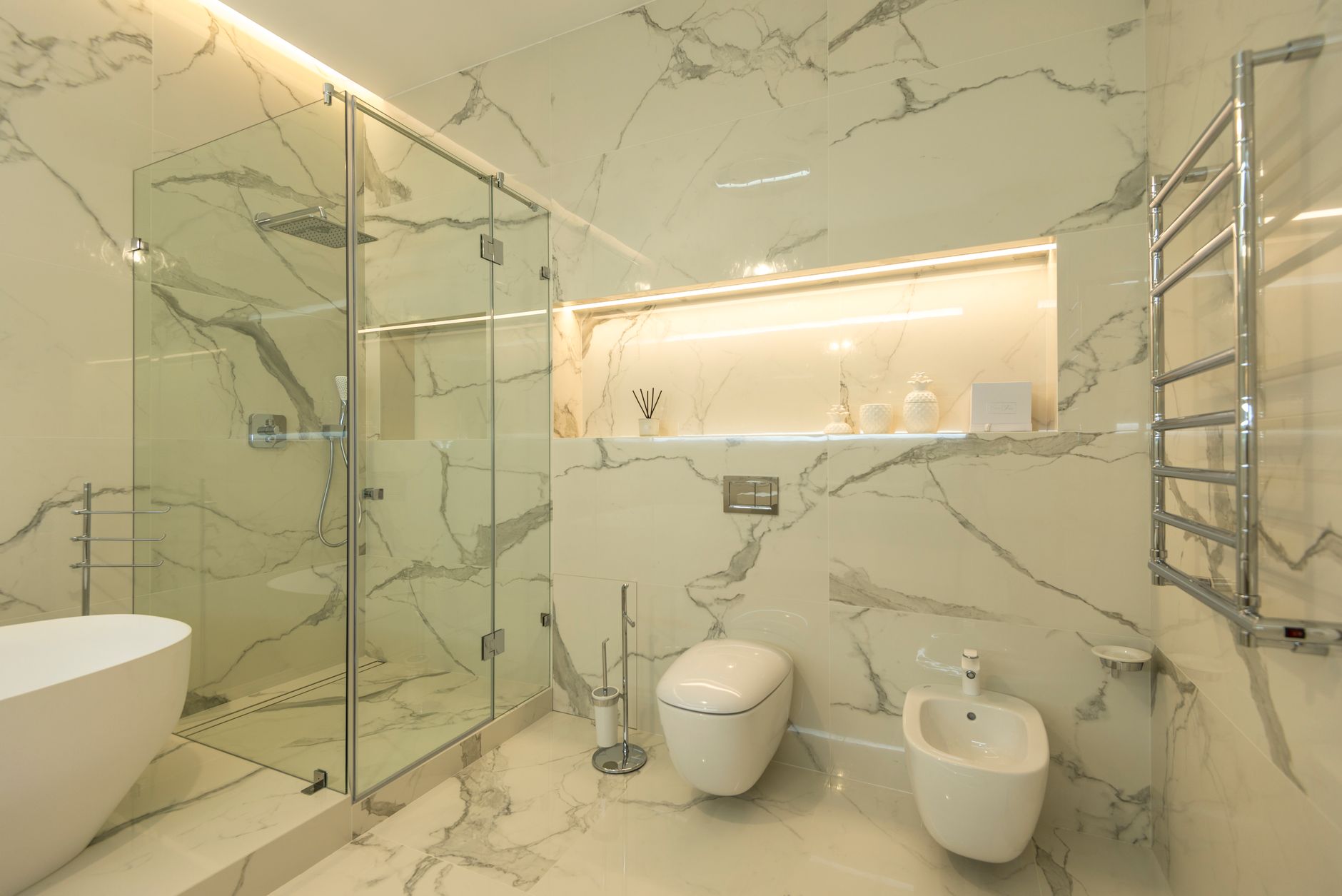 toilettes chic modernes