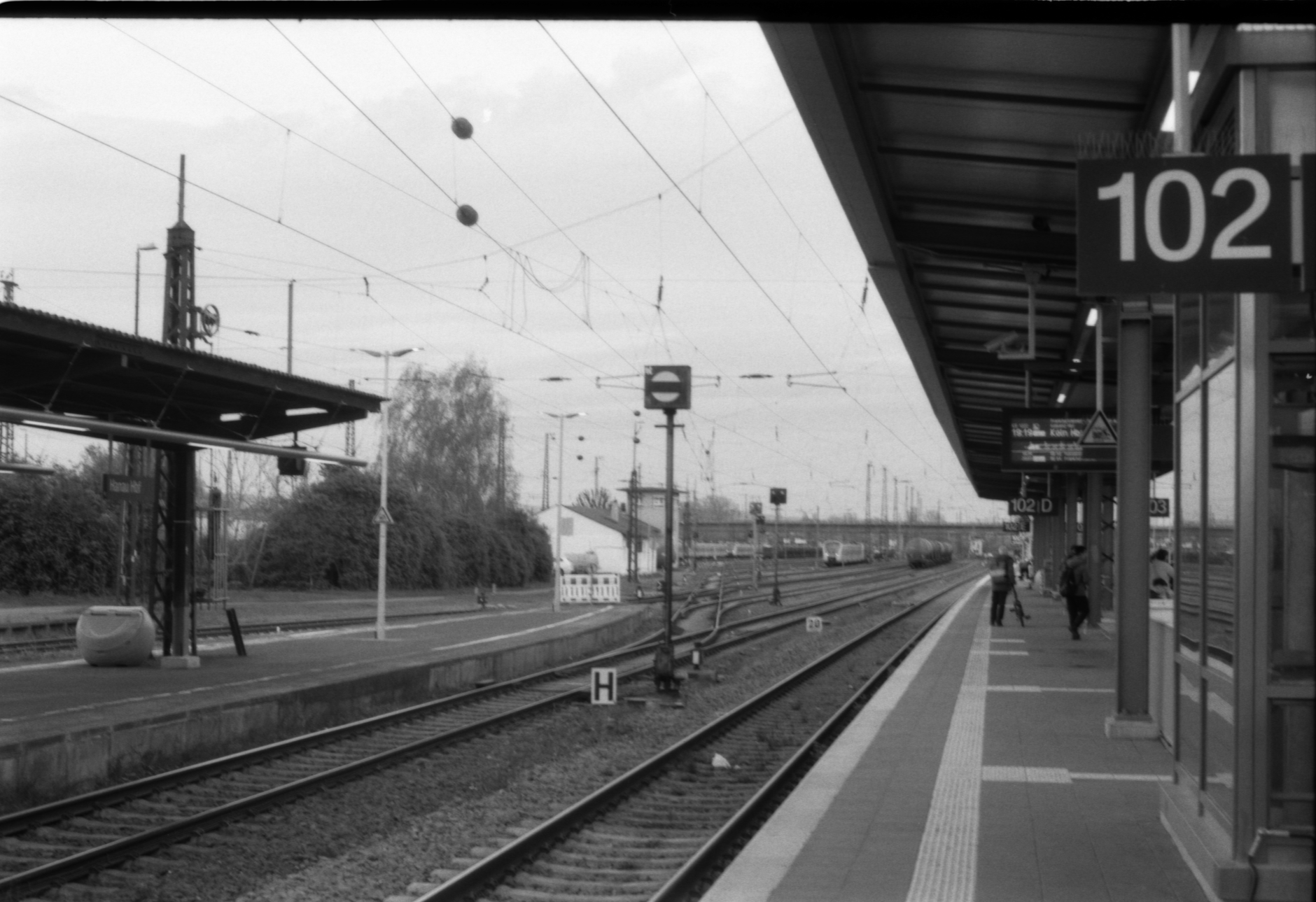 quai gare perturbé