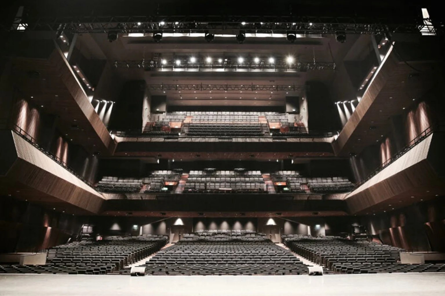 Façade de la salle Pleyel, grande salle de concert du 8e arrondissement de Paris